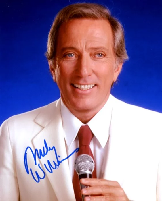 Andy Williams autograph