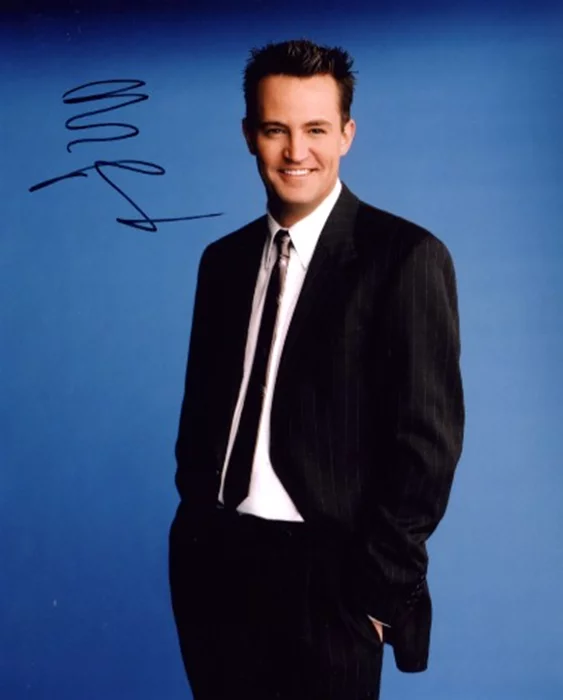 Matthew Perry autograph