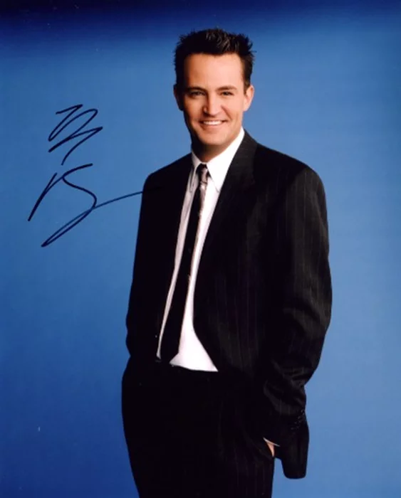 Matthew Perry autograph