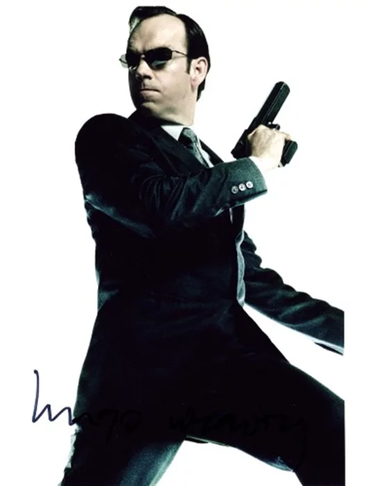 Hugo Weaving autograph