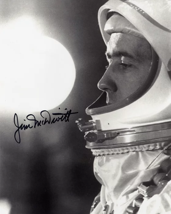 James McDivitt autograph