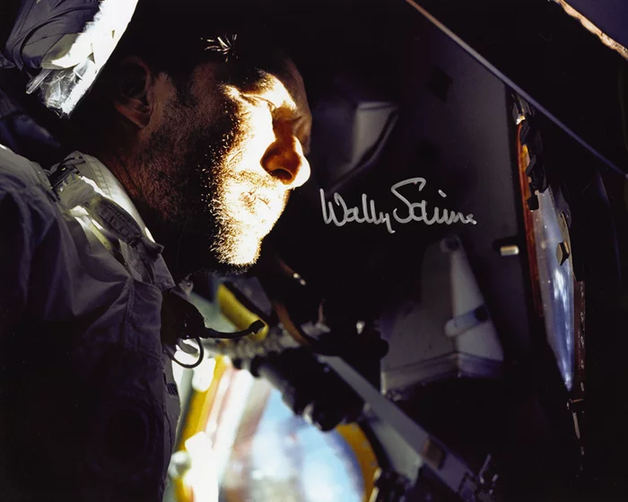 Wally Schirra autograph
