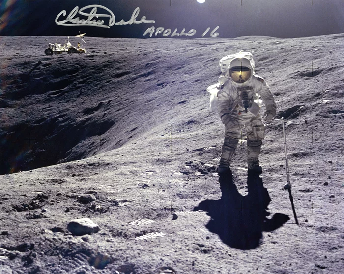 Charles Duke autograph
