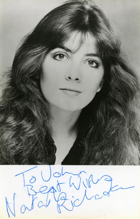Natasha Richardson autograph