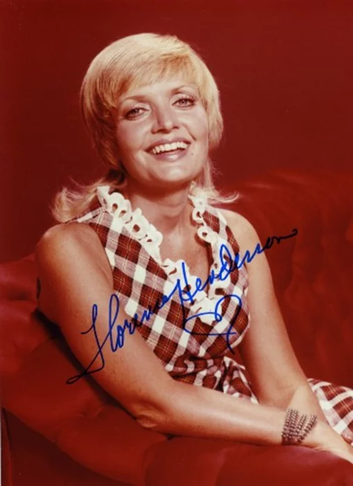 Florence Henderson autograph