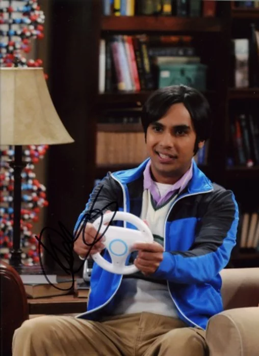 Kunal Nayyar autograph
