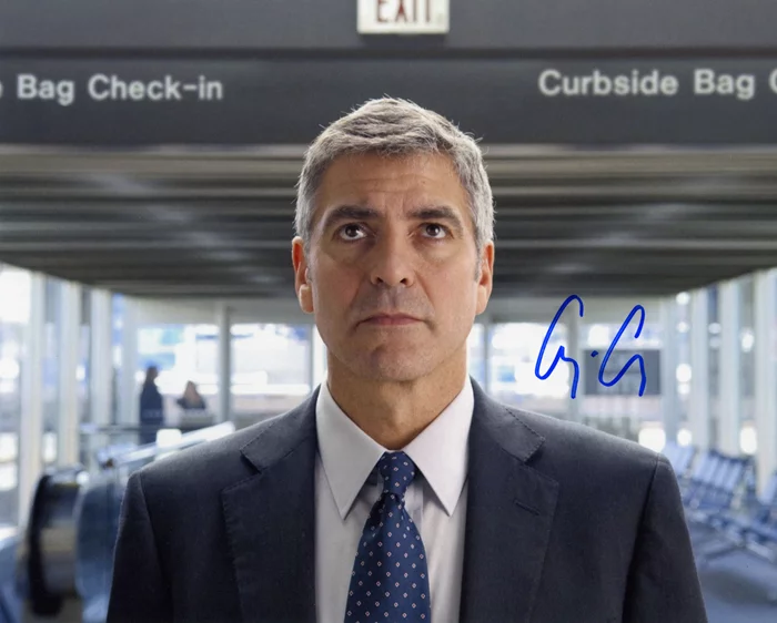 George Clooney autograph