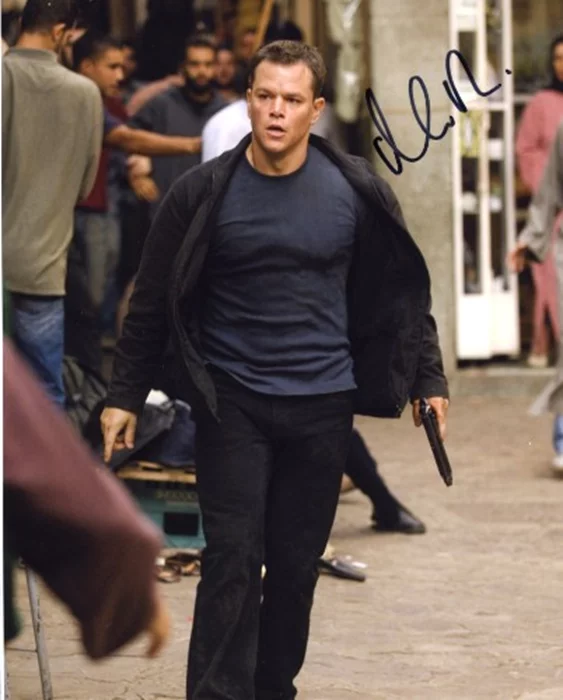 Matt Damon autograph