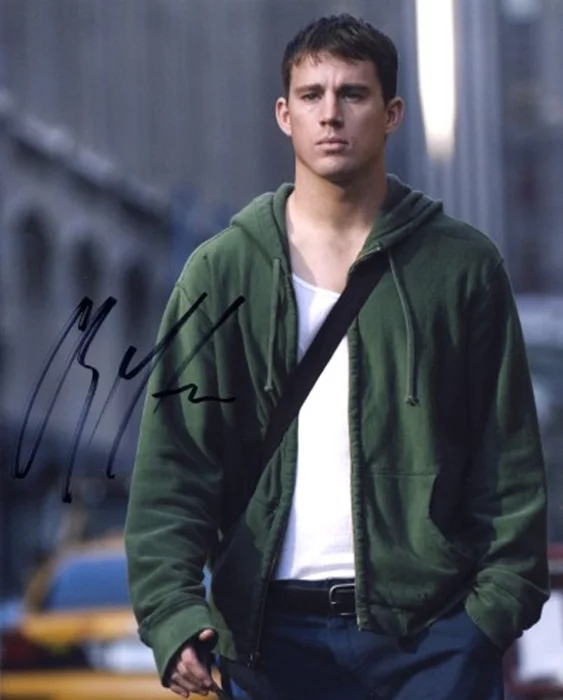 Channing Tatum autograph