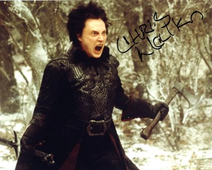 Christopher Walken autograph