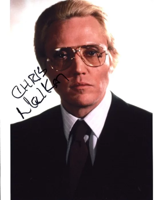 Christopher Walken autograph