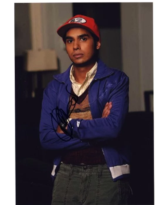 Kunal Nayyar autograph
