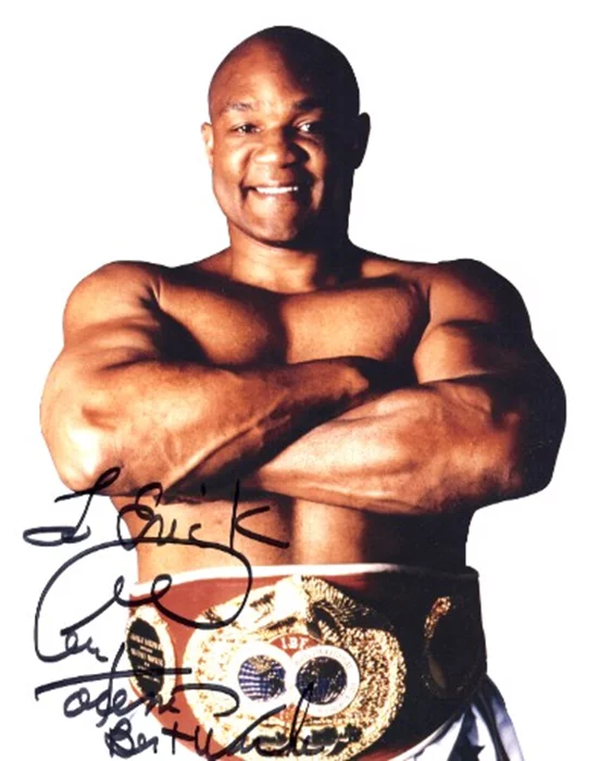 George Foreman autograph