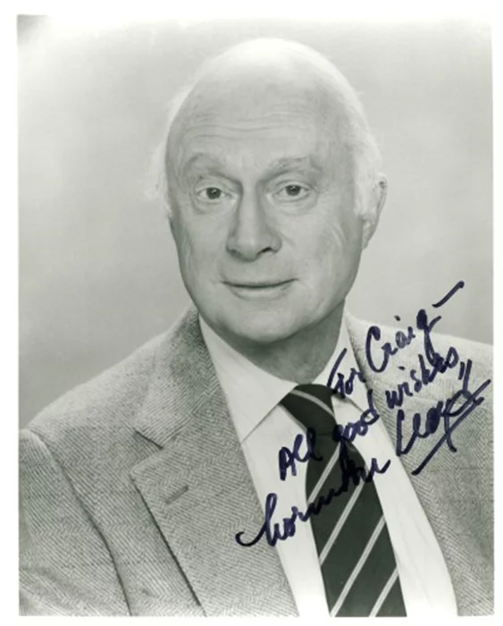 Norman Lloyd autograph