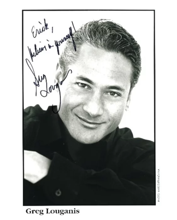 Greg Louganis autograph