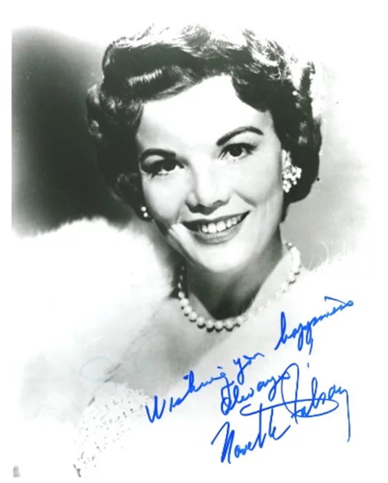 Nanette Fabray autograph