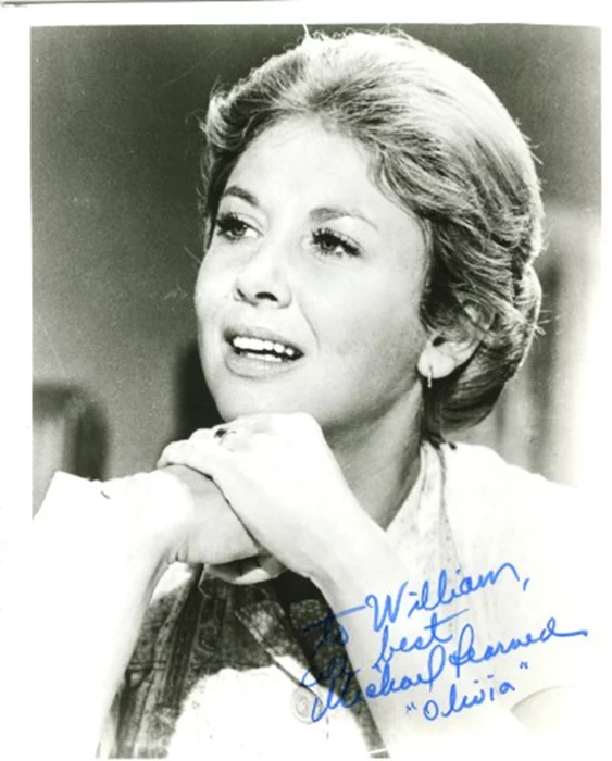 Michael Learned autograph