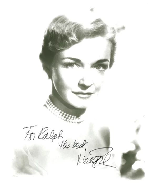 Nina Foch autograph