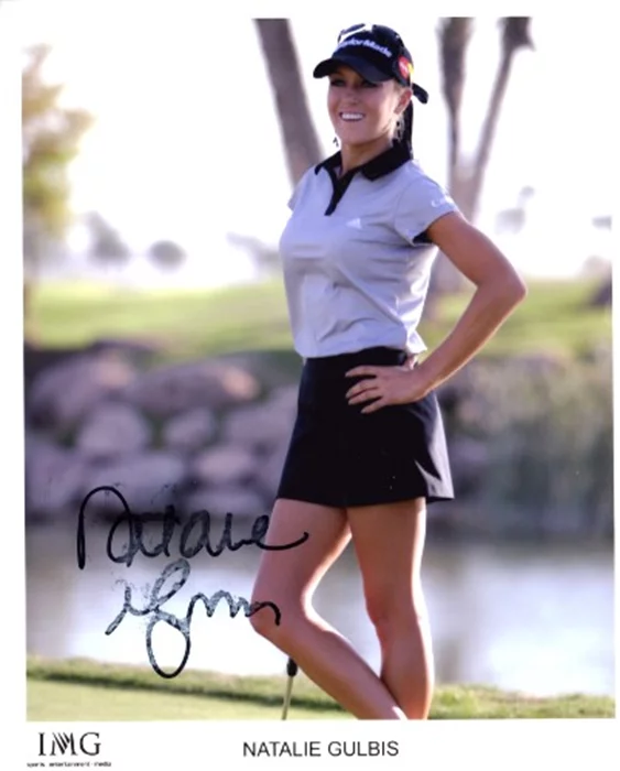Natalie Gulbis autograph