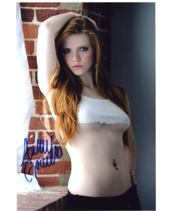Ashley Gallagher autograph