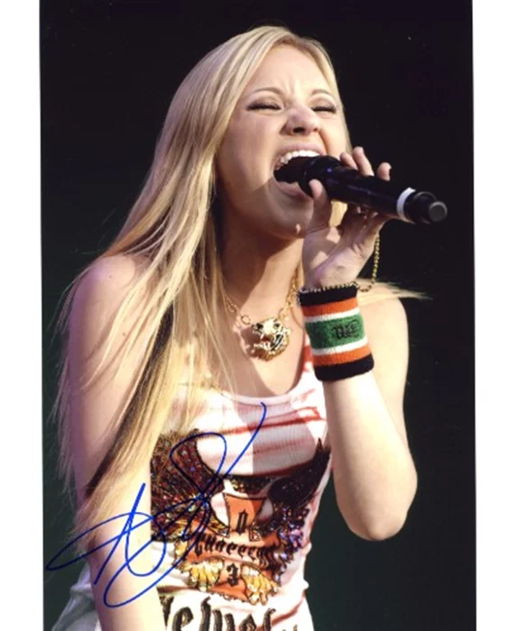 AJ Michalka autograph