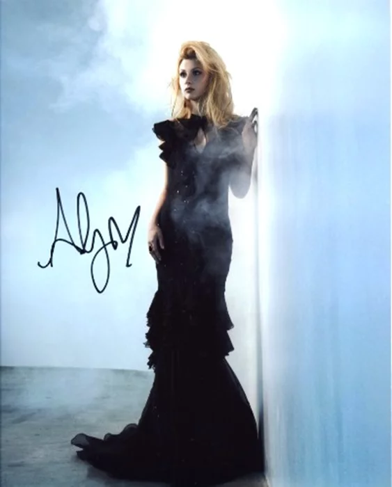 Aly Michalka autograph