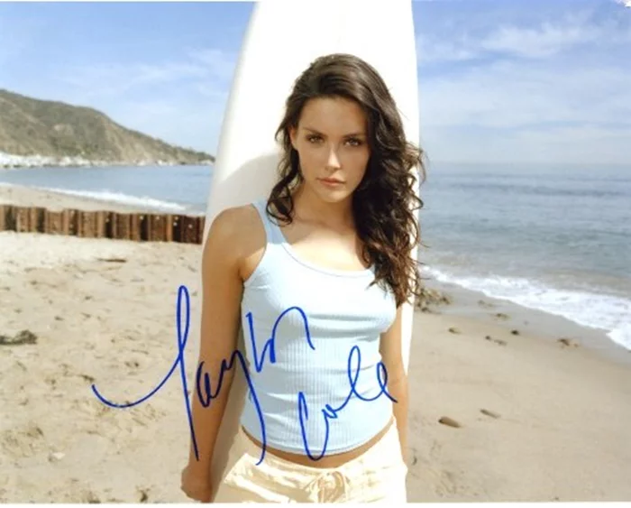 Taylor Cole autograph