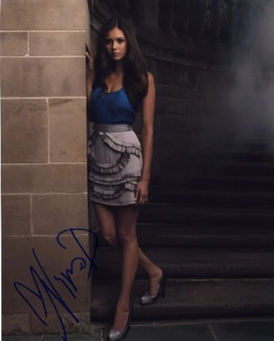 Nina Dobrev autograph