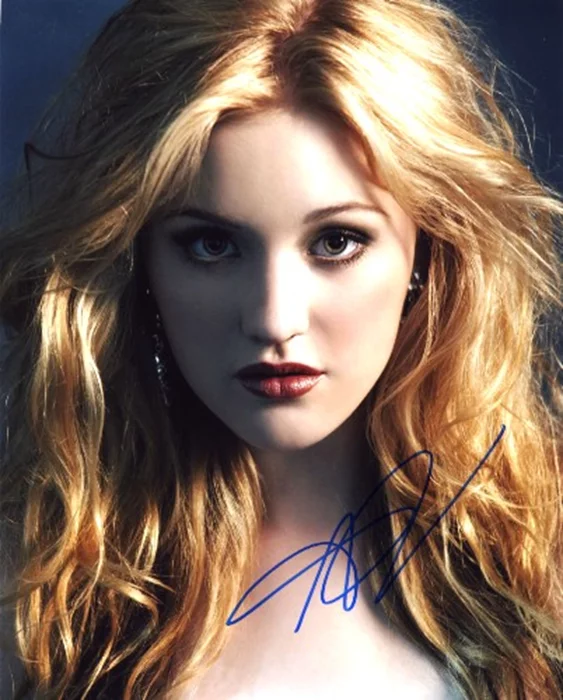 AJ Michalka autograph