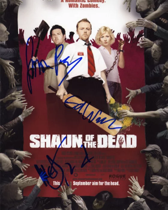 Shaun of The Dead autograph