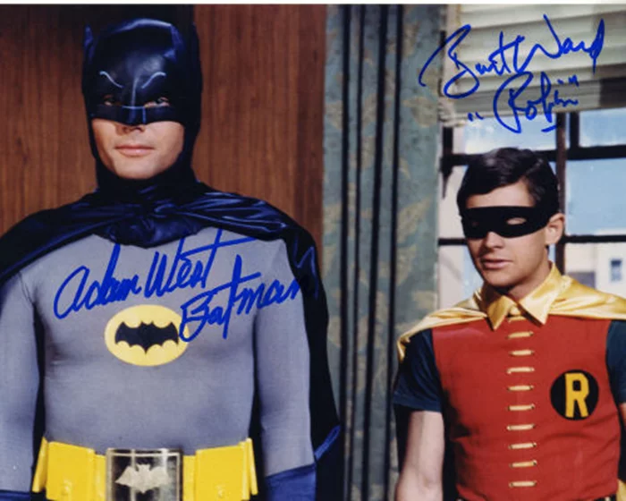 Batman autograph