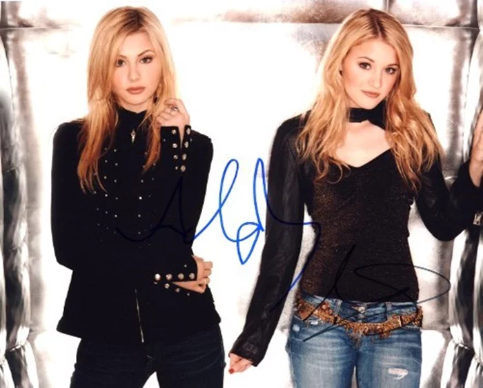 AJ & Ally Michalka autograph