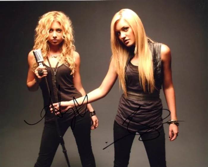 AJ & Ally Michalka autograph