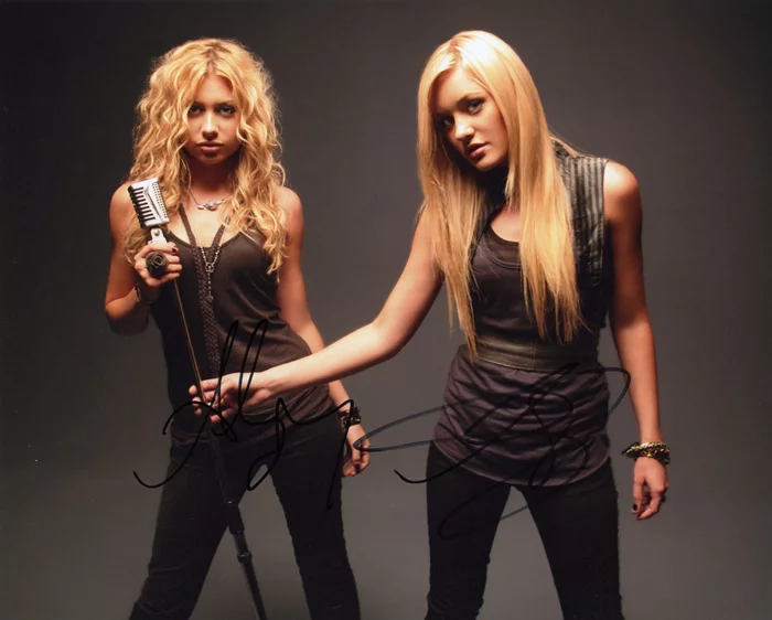 AJ & Ally Michalka autograph