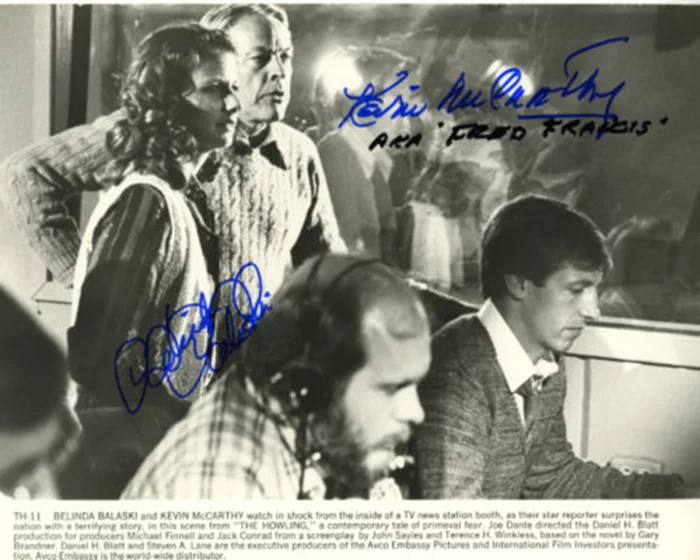 The Howling autograph