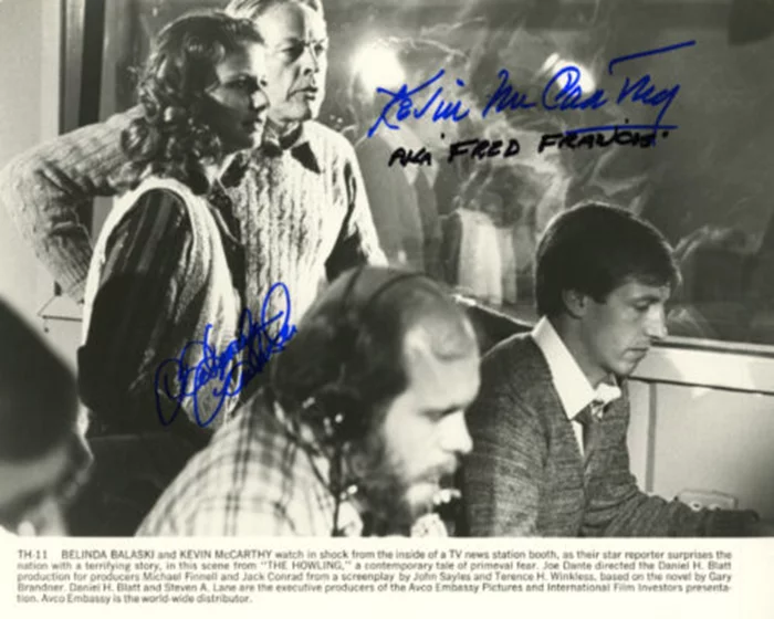 The Howling autograph