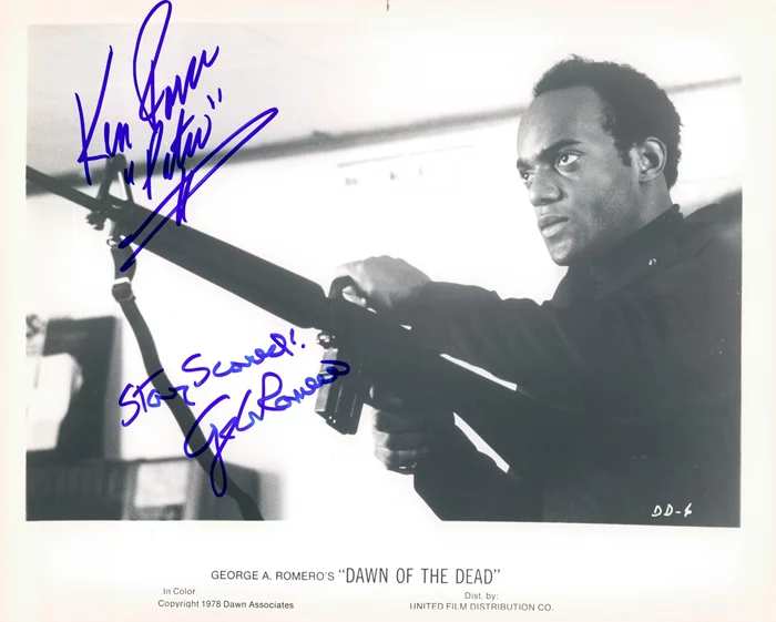 Dawn of The Dead autograph