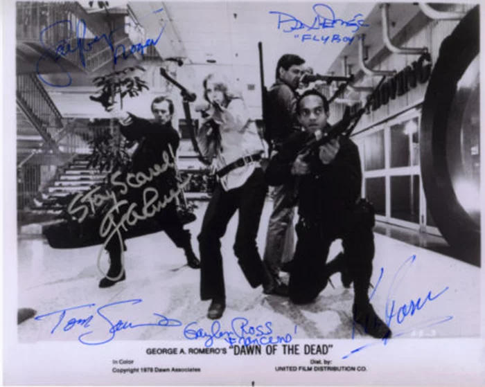 Dawn of The Dead autograph