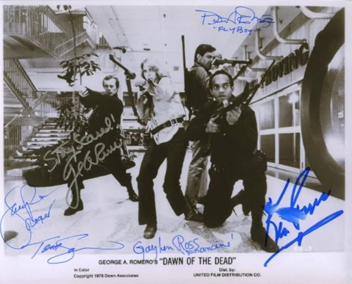 Dawn of The Dead autograph