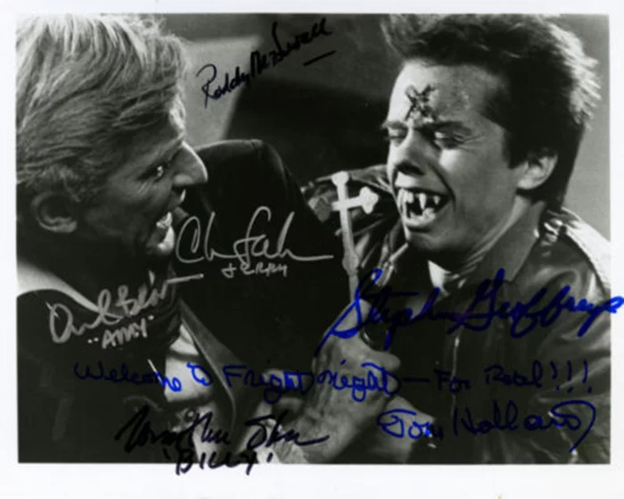 Fright Night autograph