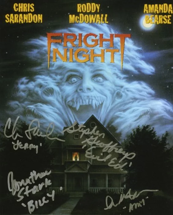 Fright Night autograph