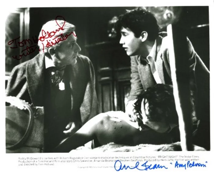 Fright Night autograph