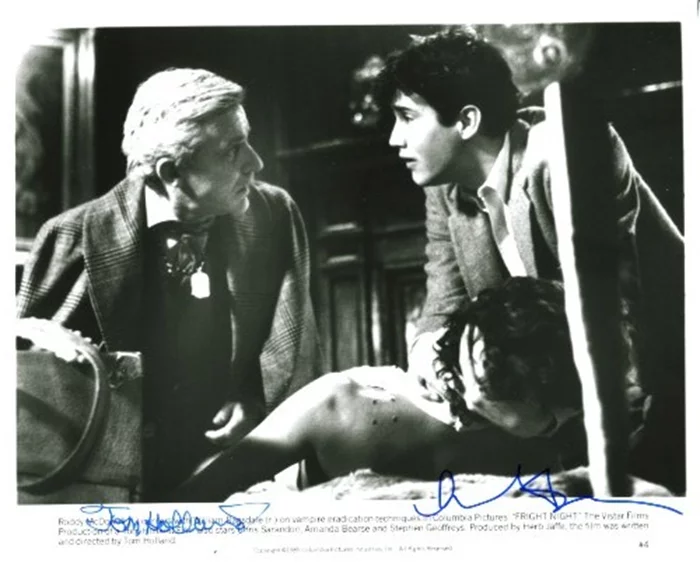 Fright Night autograph