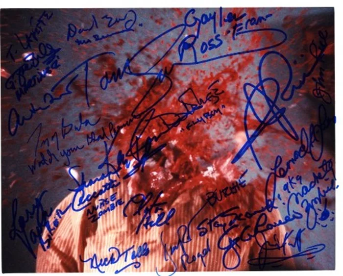 Dawn of The Dead autograph