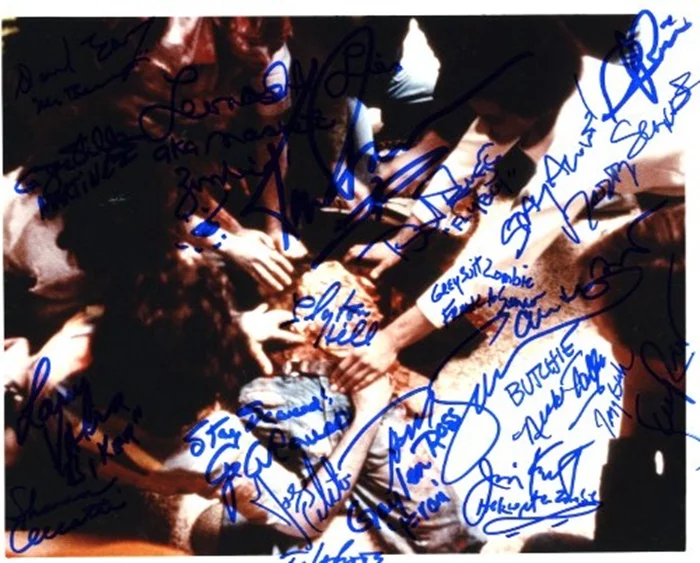 Dawn of The Dead autograph