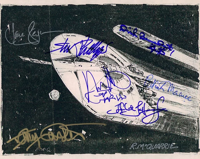 Battlestar Galactica autograph
