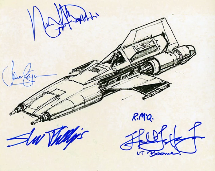 Battlestar Galactica autograph