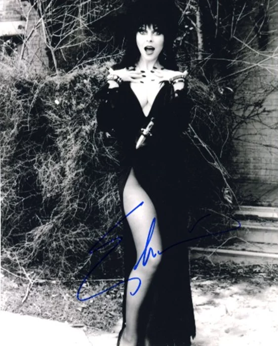 Elvira autograph