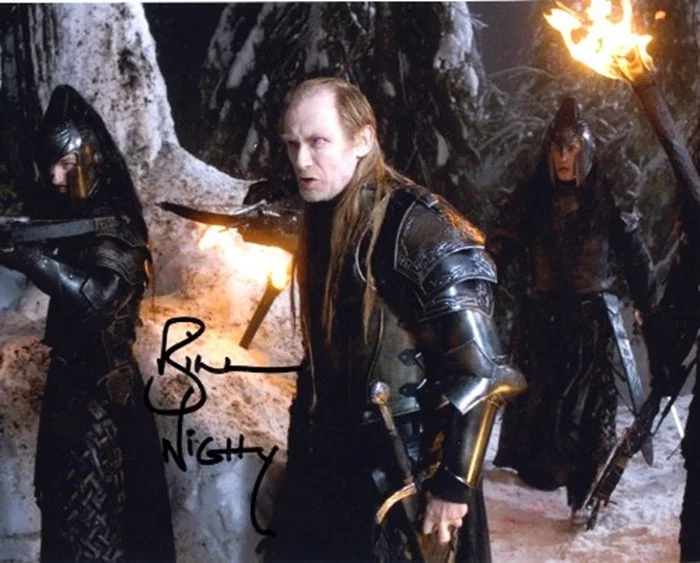 Bill Nighy autograph