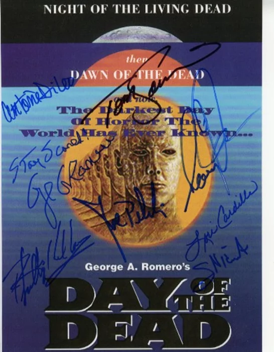 Day of The Dead autograph